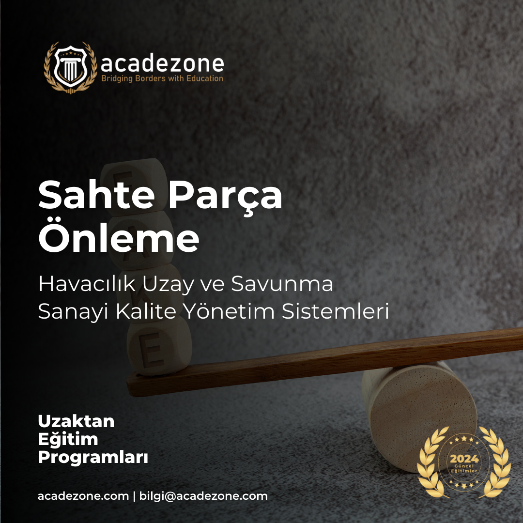 Sahte Parçaların Önlenmesi