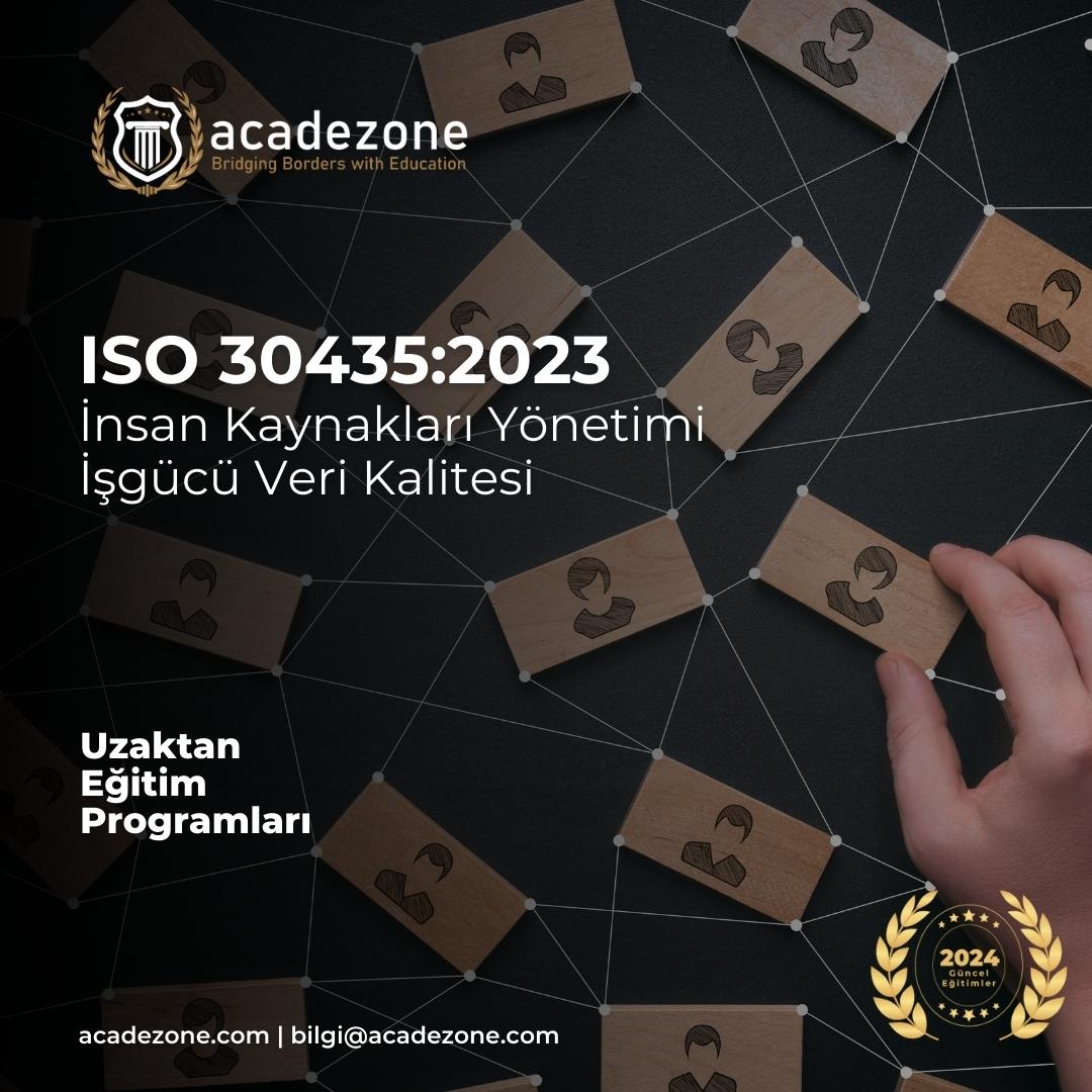 ISO 30435:2023 - İnsan Kaynakları Yönetim Sistemi - İşgücü Veri Kalitesi
